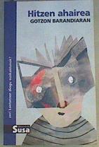 Hitzen ahairea : zeri kantatzen diogu euskaldunok? | 167334 | Barandiaran Arteaga, Gotzon (1974-)