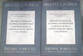 Historia General de las Indias Occidentales y Particular del Gobierno de Chiapas y Guatemala | 180110 | Carmelo Sáenz de Santa María, Fray Antonio de Remesal