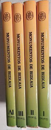 Monumentos De Bizkaia 4 Volúmenes Obra Completa | 57494 | Varios