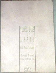 Veinte días de abril | 175235 | Lozano Ruiz, Sol