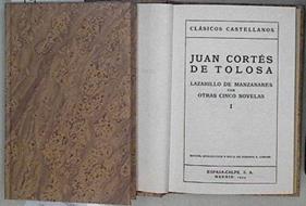 Lazarillo de Manzanares Obra completa 2 tomos | 145785 | Cortés de Tolosa, Juan