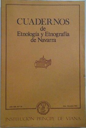 Cuadernos de etnología y etnografía de Navarra Nº 38 | 128616 | V.A.