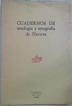 Cuadernos de etnología y etnografía de Navarra Nº 29 | 128604 | V.A.