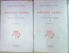 Sintaxis latina. 1 y 2 ( obra Completa ) | 157154 | Bassols de Climent, Mariano