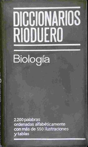 Diccionarios Rioduero: biología | 138521 | Bergfeld, Rainer