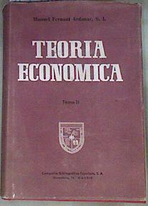 Teoría económica Tomo II | 174874 | Pernaut Ardanaz S.I., Manuel