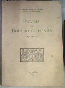 Historia del Derecho de Gentes y de las relaciones internacionales | 173200 | Herrero y Rubio, Alejandro