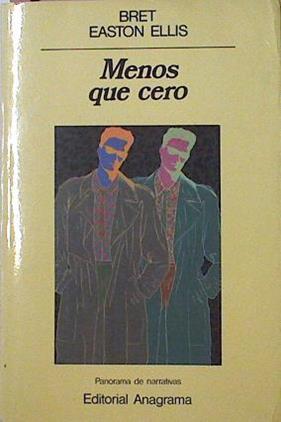 Menos Que Cero | 32255 | Ellis, Bret Easton
