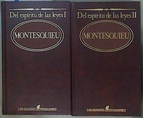 Del espíritu de las leyes I-II 2 Tomos | 150557 | Montesquieu