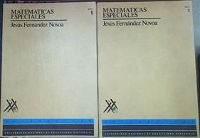Matemáticas Especiales Curso De Acceso Tomo I Y II | 54030 | Fernandez Novoa, Jesús