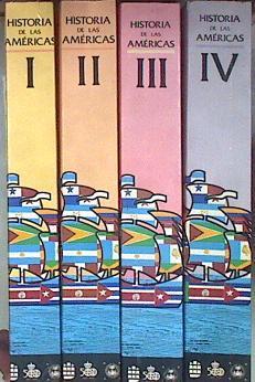 Historia de las Américas 4Tomos T1 America prehispanica hasta 1492 descubrimiento y conquinsta 1942 | 171283 | Luis Navarro Garcia, VVAA