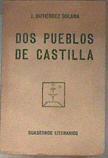 Dos pueblos de Castilla | 188158 | GUTIÉRREZ SOLANA, JOSÉ