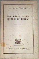 Recuerdos de un hombre de letras | 169808 | Daudet, Alphonse