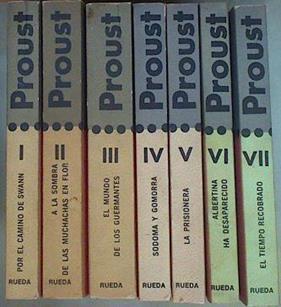 En busca del tiempo perdido 7 Tomos. 1 Por el camino de Swann. 2 A la sombra de las muchachas en flo | 88936 | Proust, Marcel/Traductor, Pedro Salinas