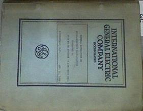 International General Electric Company magazine Schenectady Primer vol. nº 3 En español | 176494 | Magazine, VVAA