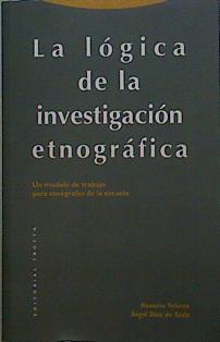 La lógica de la investigación etnográfica: un modelo de trabajo para etnógrafos de la escuela | 151585 | Velasco Maillo, Honorio M./Díaz de Rada Brun, Ángel