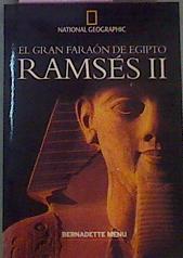 El Gran Faraon De Egipto Ramses II | 10896 | Menu Bernadette
