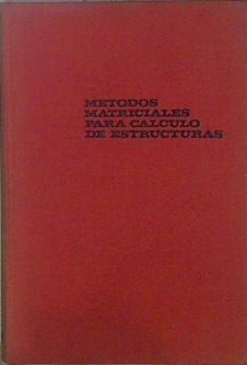 Métodos matriciales para el cálculo de estructuras | 97092 | Livesley, RK