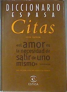 Diccionario de citas | 173227 | Señor González, Luis