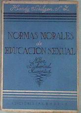 Normas Morales de Educación sexual | 173770 | Hardy Schilgen S.I