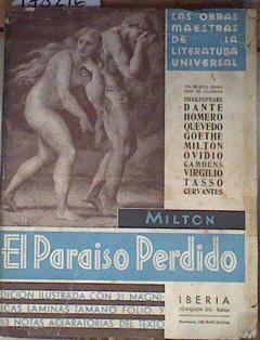 El Paraiso perdido ( Edición ilustrada ) Las grandes obras maestras de la literatura universal | 178216 | John Milton