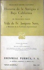 Historia de la Antigua o Baja California | 181103 | CLAVIJERO, Francisco Xavier / PALOU, Francisco