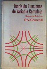 Teoría de funciones de variable compleja | 163104 | Churchill, Ruel V