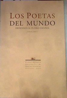 Los poetas del mundo defienden al pueblo español París 1937 | 179663 | Neruda, Pablo
