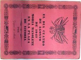 El día cuatro de agosto de mil novecientos cuarenta y siete moría Manolete en la plaza de Vitoria. | 133189 | GREGORIO DE ALTUBE