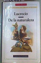 De la naturaleza | 158761 | Lucrecio Caro, Tito