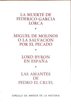 La Muerte de García Lorca y otros Vol. IV. La muerte de Federico García Lorca  Miguel de Molinos | 188473 | Enrique López Catellon/Varios Autores