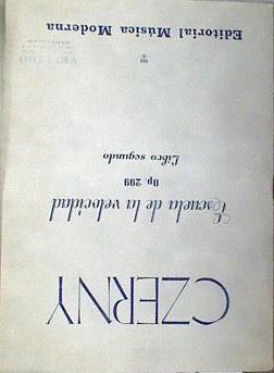 Escuela de la Velocidad, Op. 299, Piano Solo  Vol. II | 174019 | Czerny