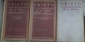 Cristo y las religiones de la tierra 1-  2 - 3 Manual de historia de la Religión | 151530 | Konig, Franz
