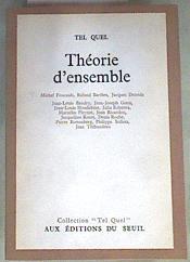 Théorie d'ensemble | 169645 | VVAA, Revue Tel Quel/Roland Barthes, Michel Foucault/et al, Jacques Derrida