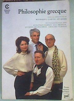 Philosophie grecque | 158262 | Directora, Canto-Sperber, Monique