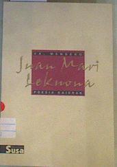 Juan Mari Lekuona XX mendeko poesia kaierak | 168534 | Lekuona, Juan Mari