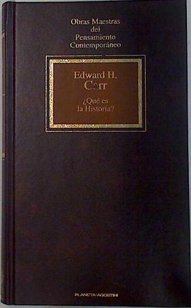 Qué es la historia? | 111375 | Carr, Edward Hallett