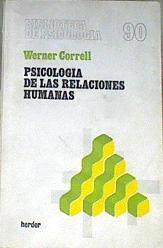 Psicología de las relaciones humanas | 170661 | Correll, Werner