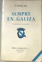 Castelao: Obra Completa.Tomo 2.Siempre En Galicia | 39827 | Castelao