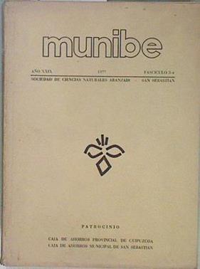Munibe año XXIX 1977 Fascículos 2-3 | 150430 | VVAA
