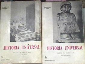 Historia Universal Tomo I Y II (Obra Completa) | 56856 | Ballesteros M Alborg Jl