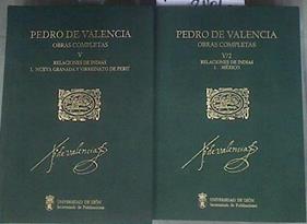 Relaciones de Indias 1 Nueva Granada  Y VIRREINATO DE PERU 2 MEXICO | 180109 | Valencia, Pedro de
