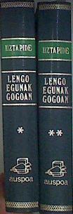 Lengo Egunak Gogoan I - II | 171197 | Olaizola Urbieta, Manuel (Uztapide)