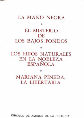 La Mano Negra y otros Vol VIII, La mano negra El misterio de los Bajos fondos | 188472 | Cristina Martín De Bustamante/Varios Autores