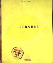 Cernuda 34 poemas | 183791 | Cernuda, Luis