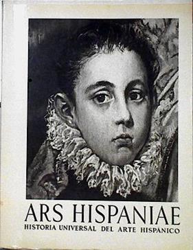 Ars hispaniae historia universal del arte hispánico XII Pintura Siglo XVI Pintura del Renacimiento | 142883 | Angulo Iñiguez, Diego