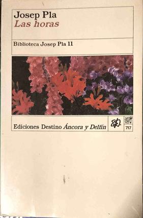 Las horas | 187286 | Pla, Josep
