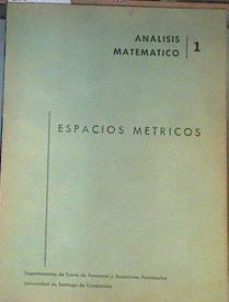 Analisis Matematico 1: Espacio Metricos | 163955 | Varios