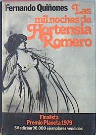 Las MIL Noches De Hortensia Romero | 29544 | Quiñones Chozas, Fernando