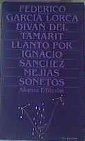 "Diván del Tamarit ; Llanto por Ignacio Sánchez Mejías ; Sonetos" | 161676 | García Lorca, Federico